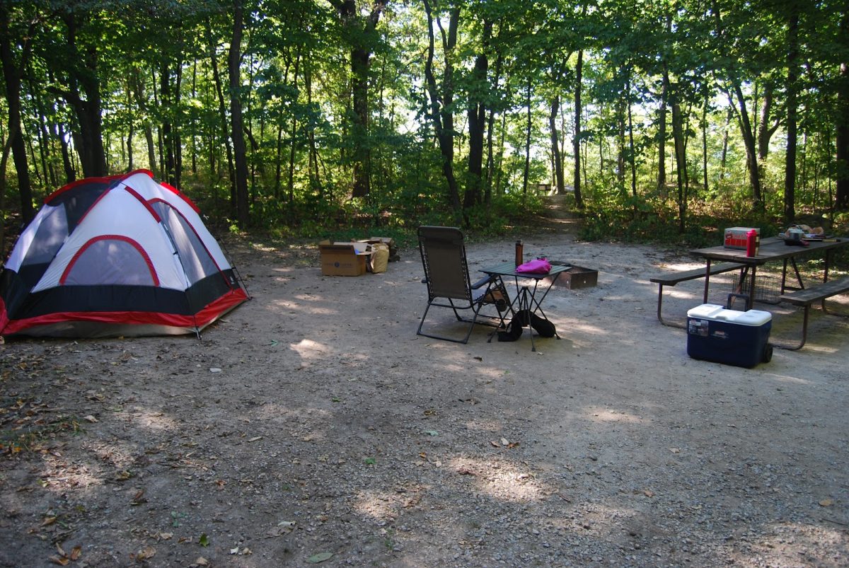Travel Log: Camping Trip High Cliff State Park