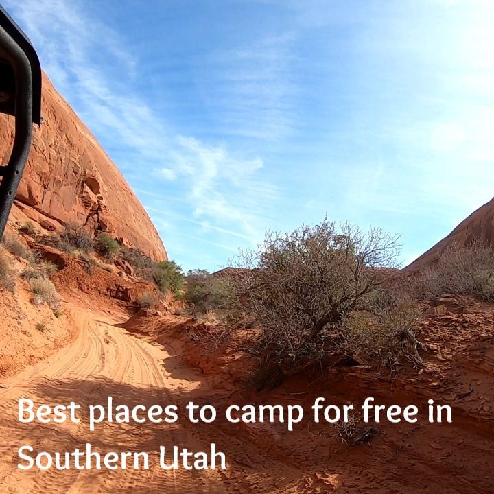 Utah has some amazing free primitive camping in Southern Utah. This ...