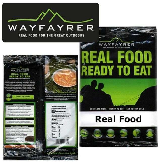 Wayfayrer Expedition Camping Food Complete Meal Ready to ...