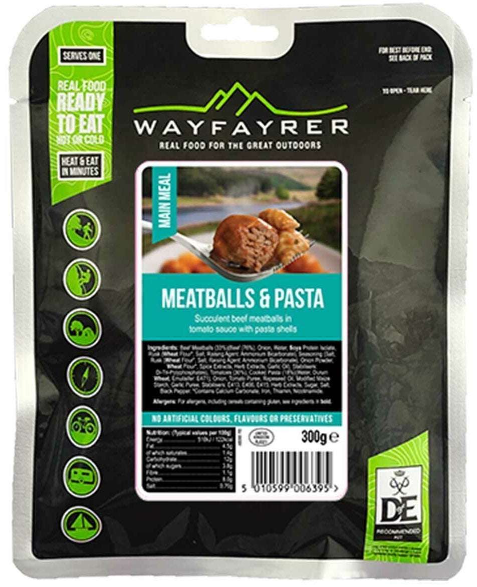 Wayfayrer Pasta and Meatballs Ready