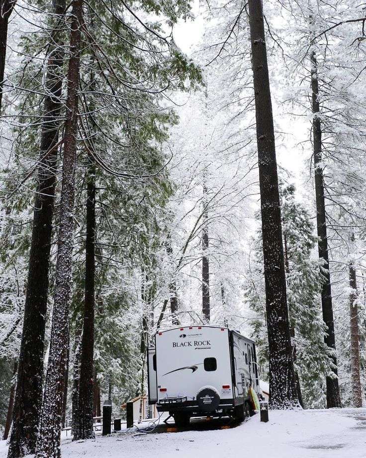 Winter Camping at the Inn Town Campground may include Snow ...