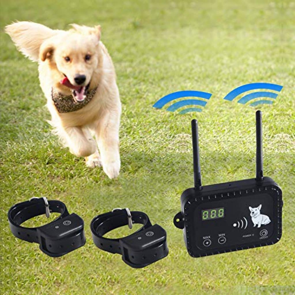Wireless Electric Dog Fence Pet Containment System, Safe and Effective ...
