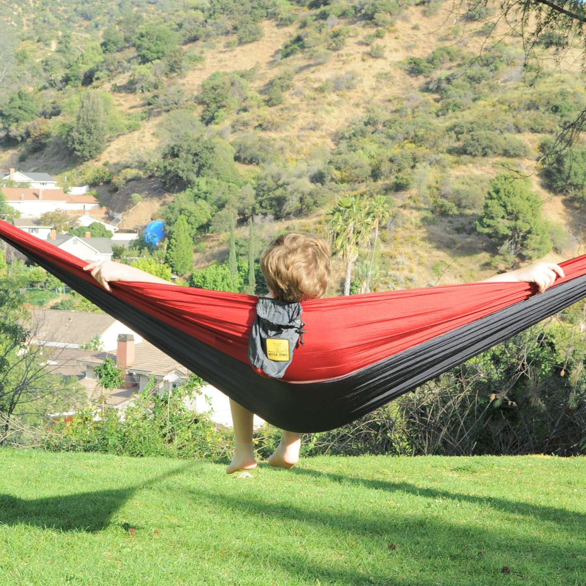 Wise Owl Outfitters Hammock for Camping Single and Double Hammocks Gear ...